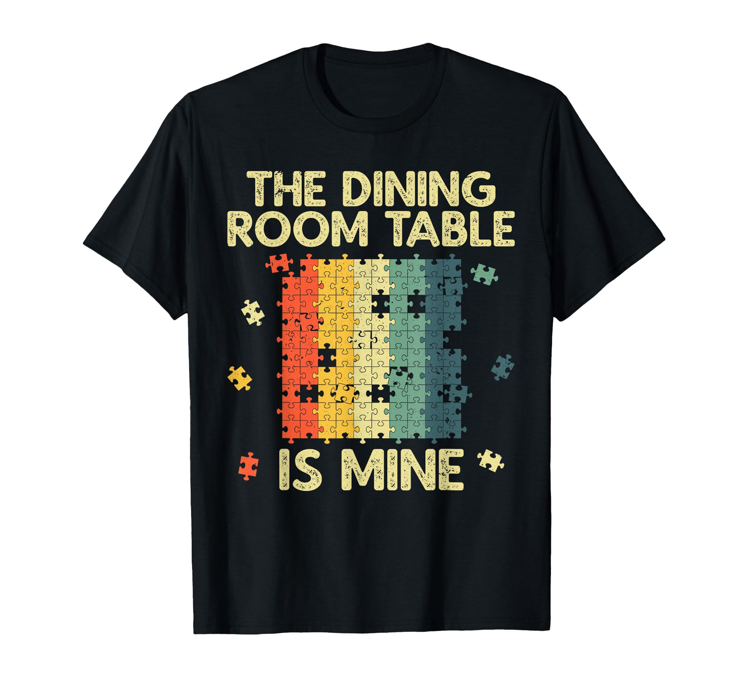 Funny Puzzle Design For Men Women Kids Jigsaw Puzzle Lover T-Shirt