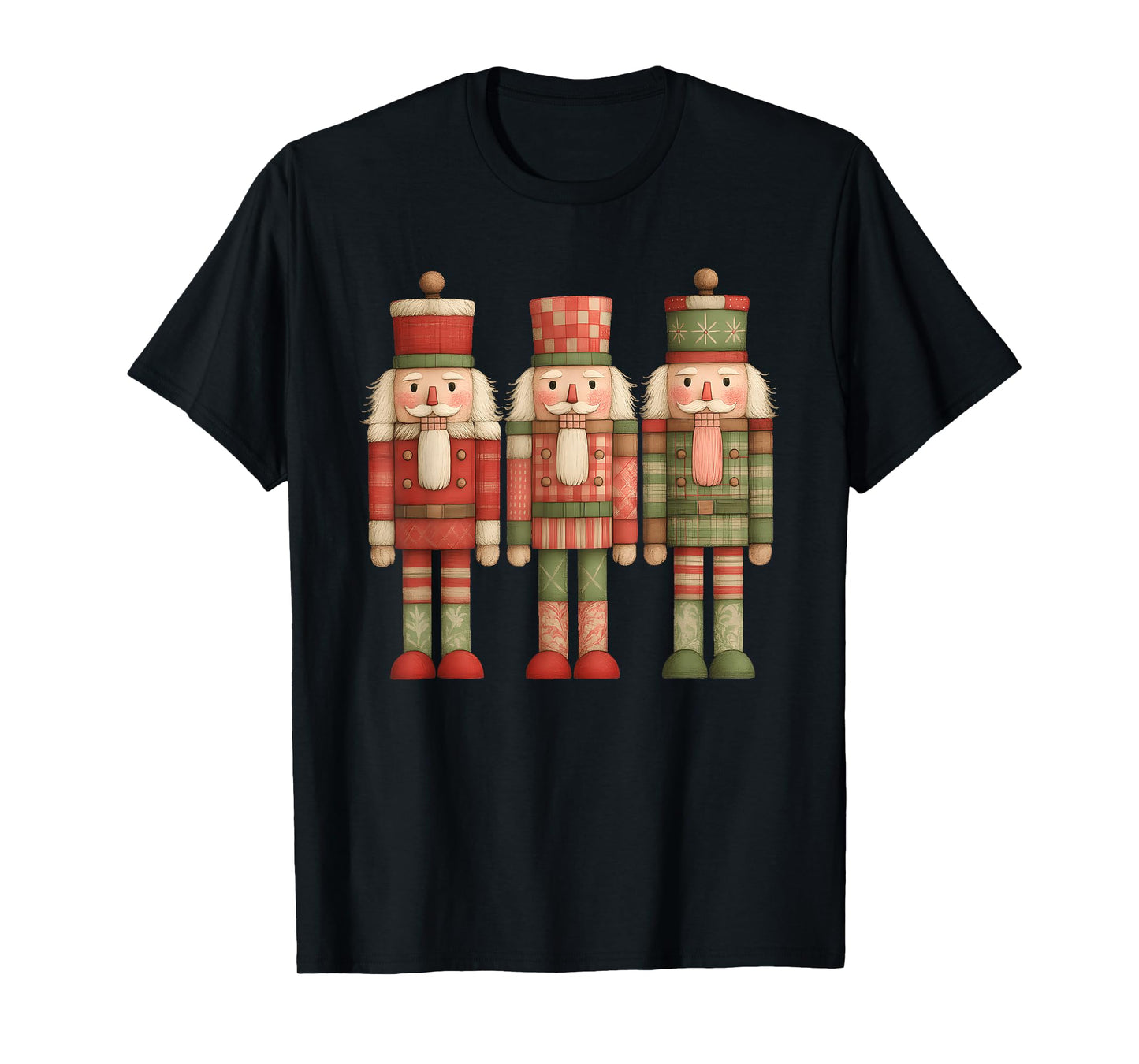 Pink Nutcracker Ballet Dance Merry Christmas Women Kids Girl T-Shirt