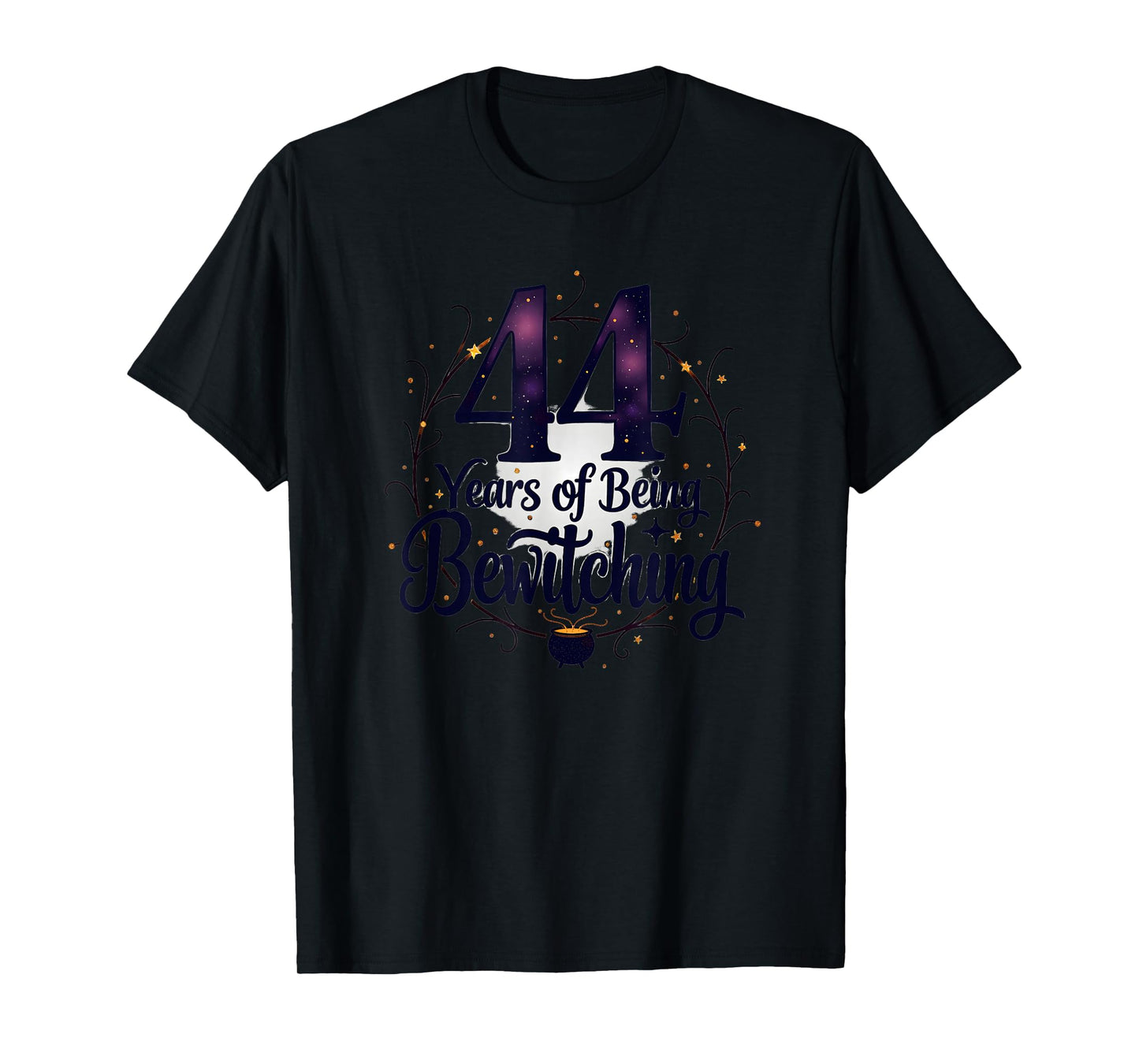 44 Years Bewitching Birthday Gift Magical Celebration T-Shirt