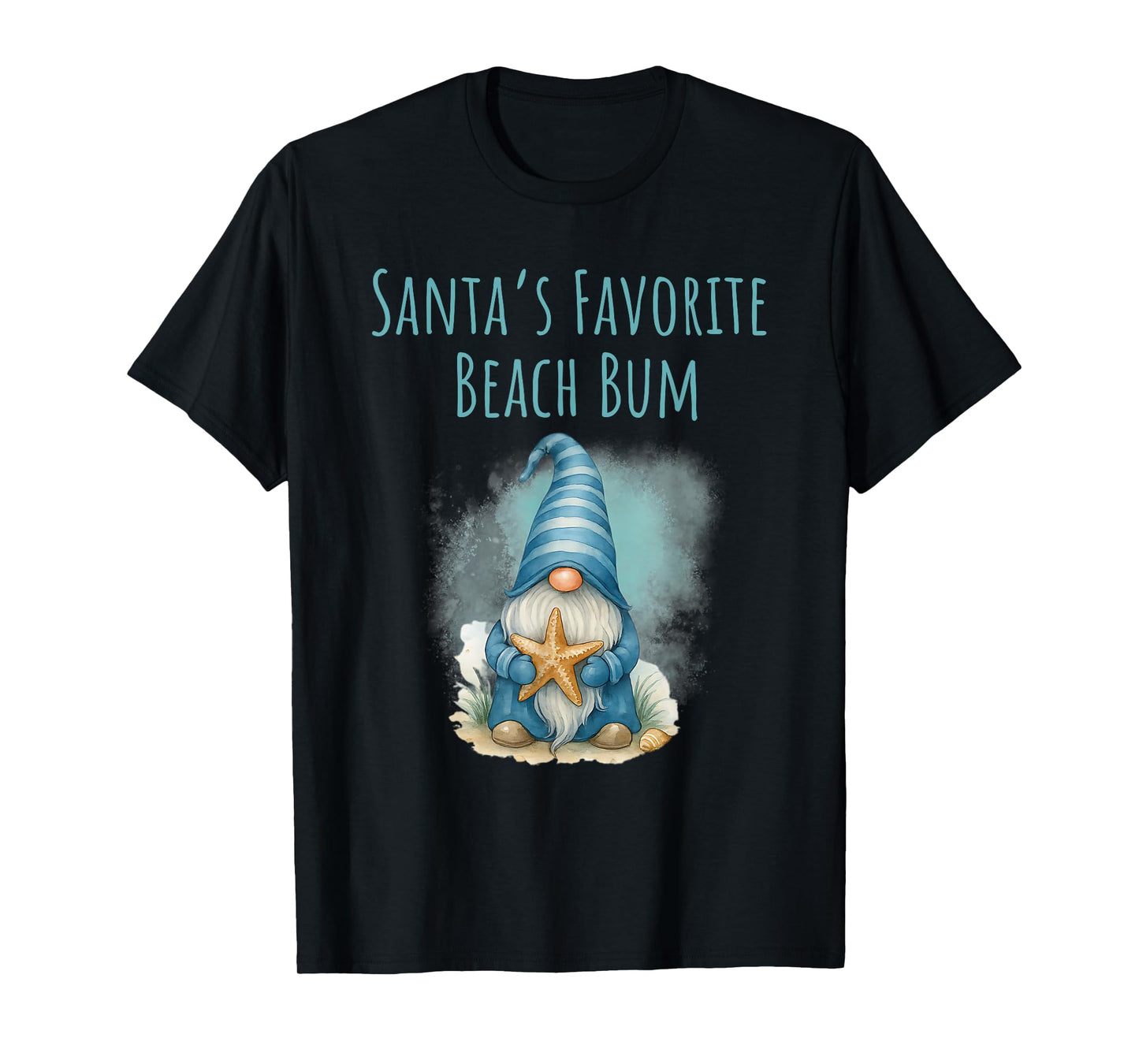 Santa's Favorite Funny Christmas Gnome T-Shirt