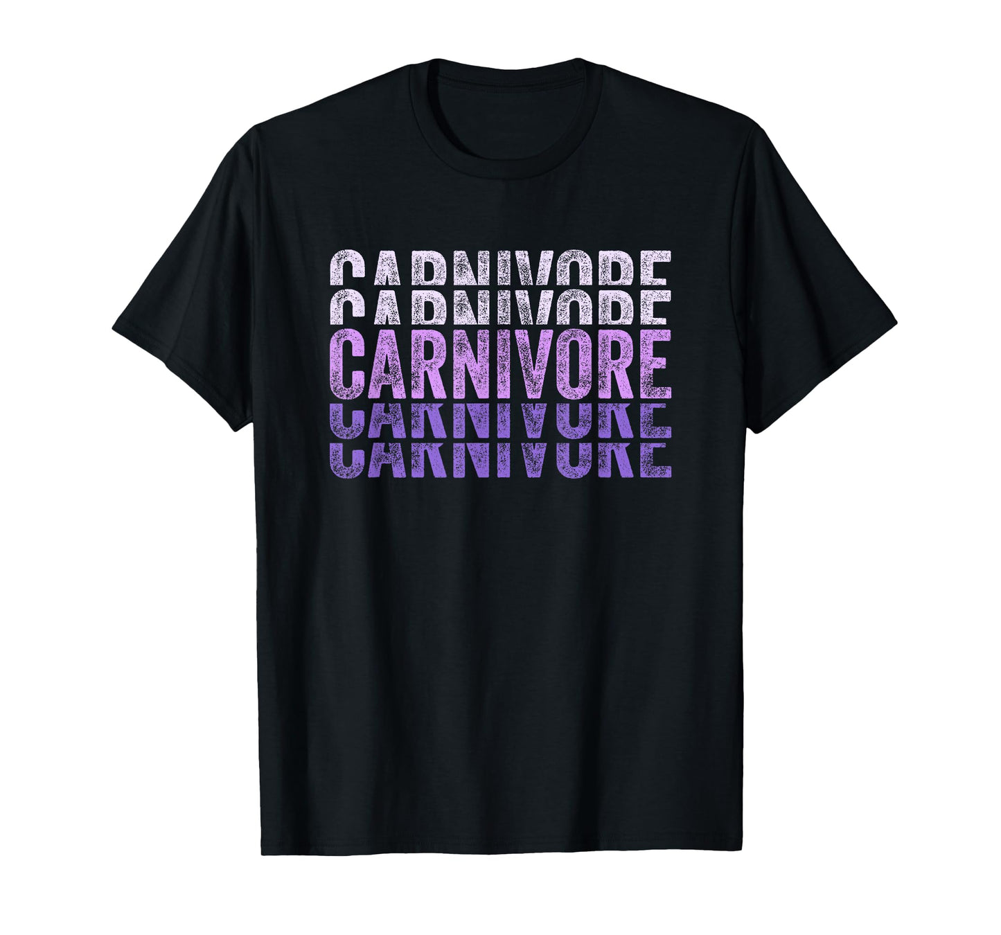 Vintage Carnivore Diet Purple Meat Eater T-Shirt