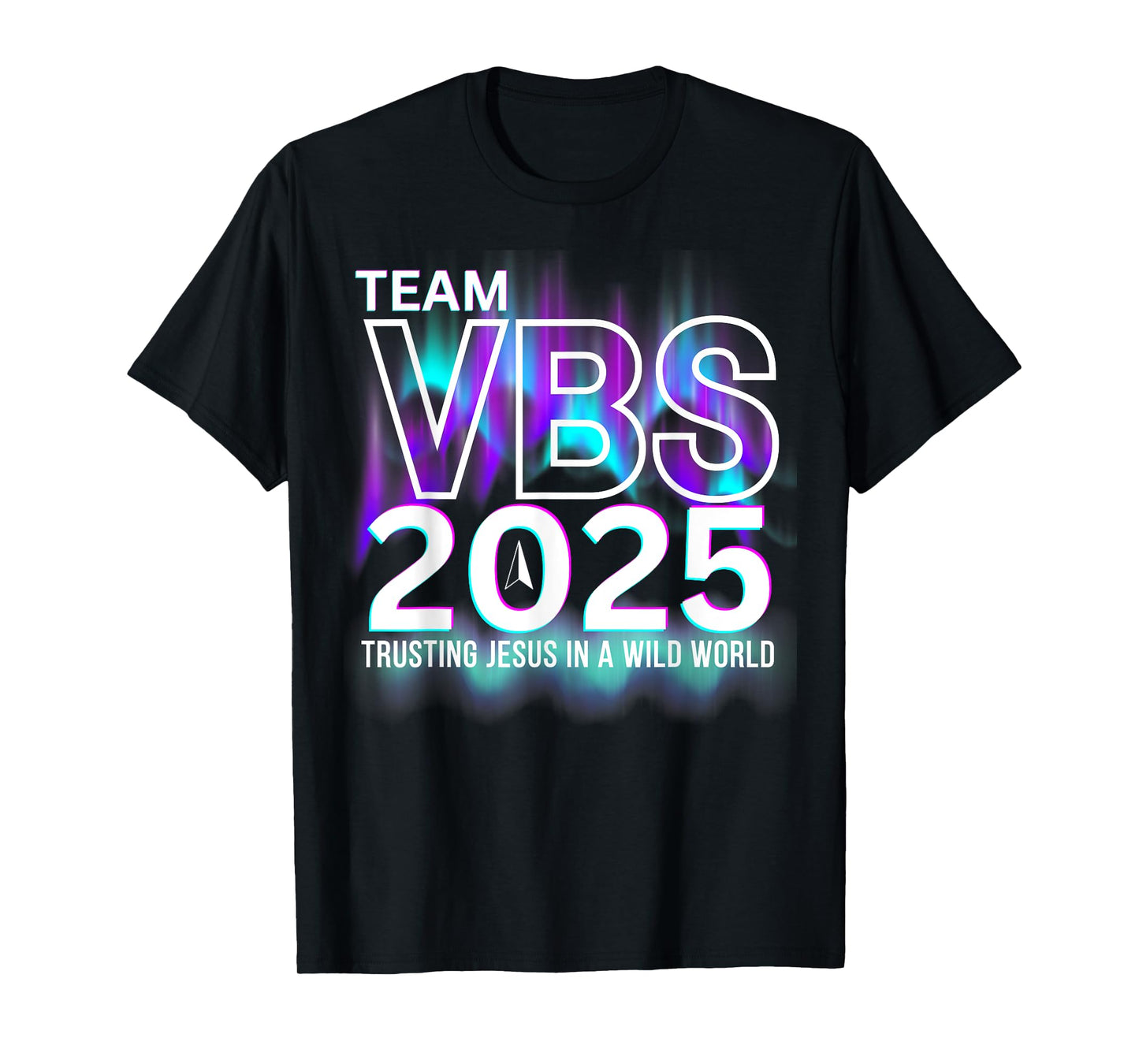 Team VBS 2025 Northern Lights Crew Fun Vacation Bible School T-Shirt