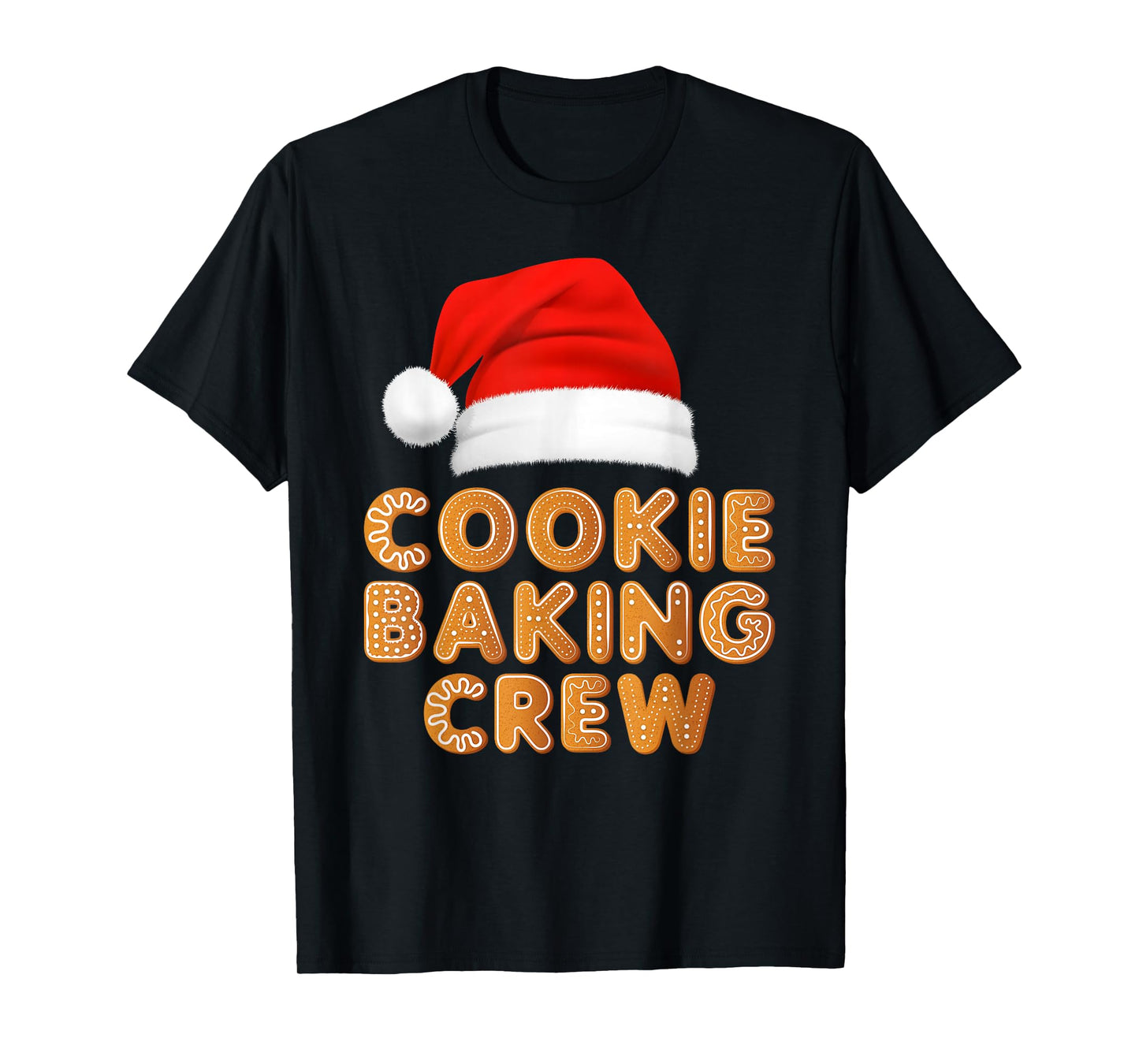 Cookie Baking Crew Family Baking Team Christmas Pajamas T-Shirt