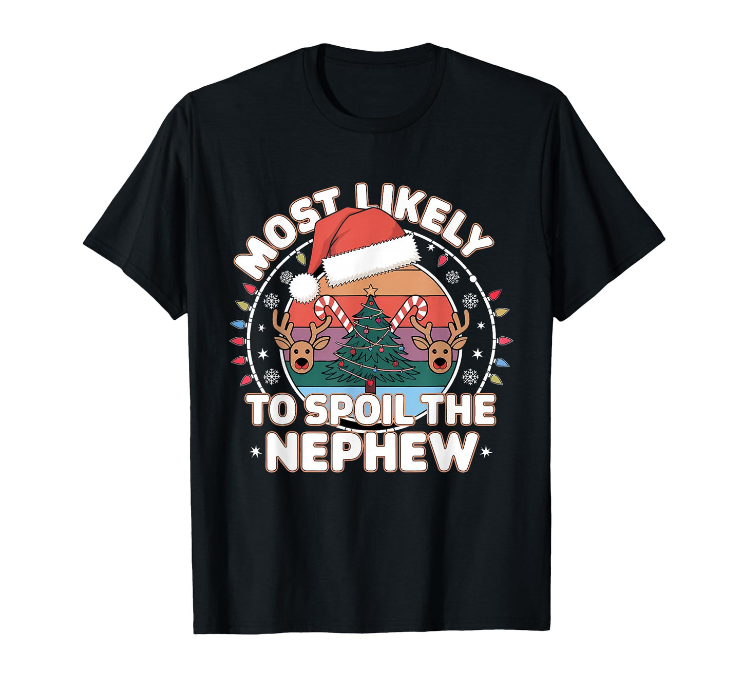 Christmas Party Most Likely to Spoil The Grandson Funny T-Shirt