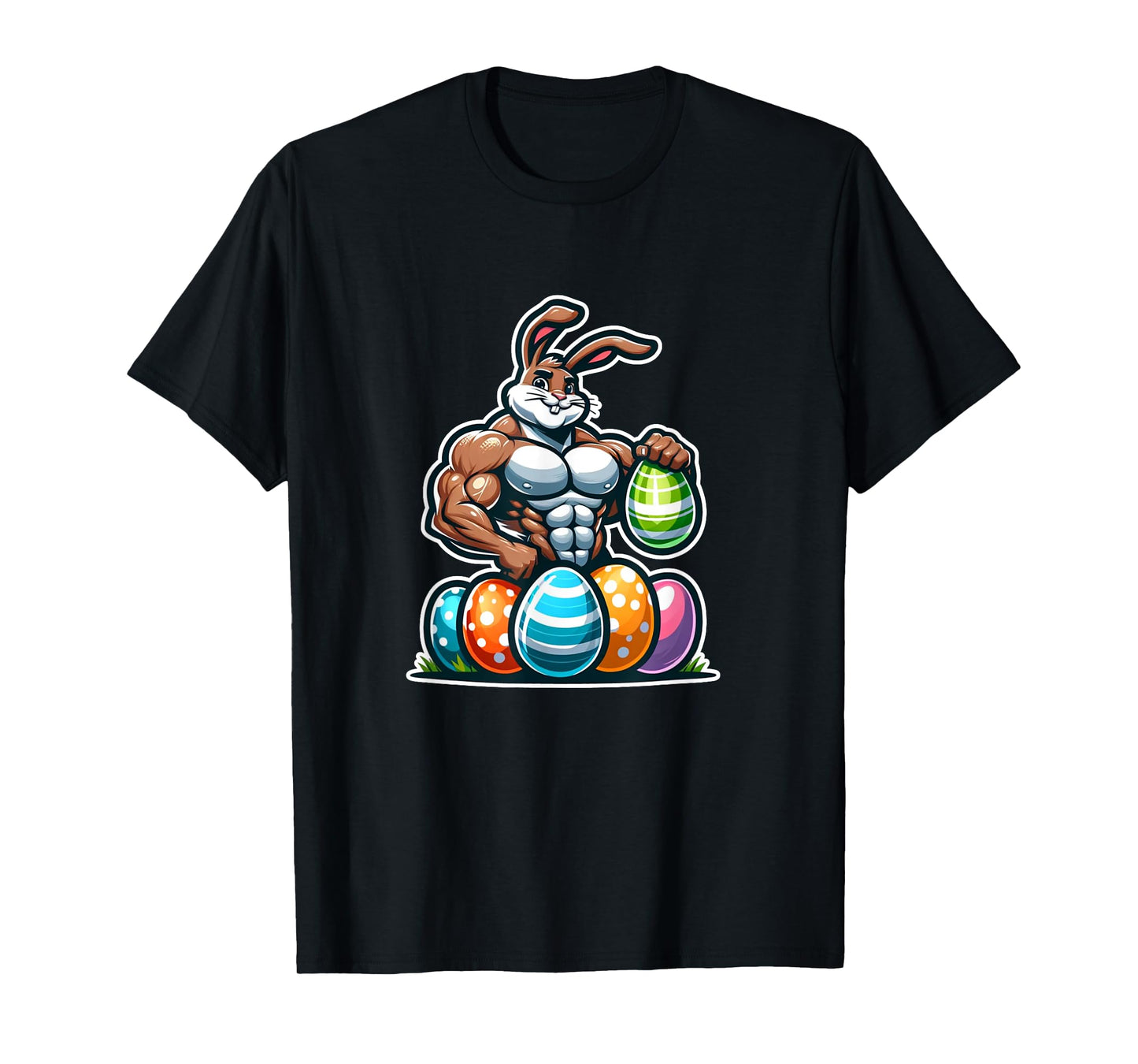 Jacked Easter Bunny Gym T-Shirt