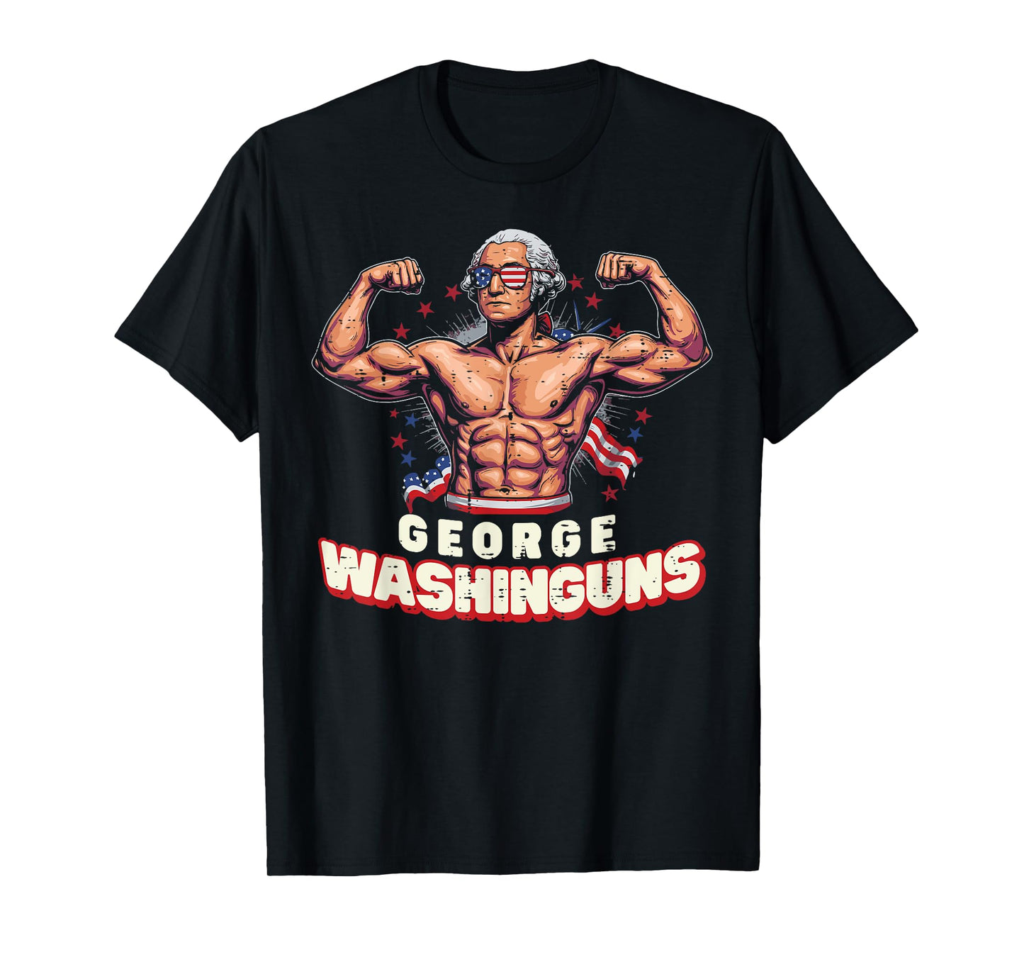 4th Of July Gym Washinguns Washington Workout Men Women T-Shirt