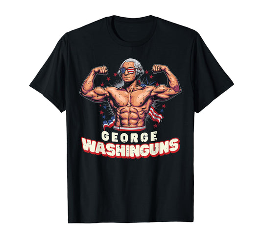 4th Of July Gym Washinguns Washington Workout Men Women T-Shirt