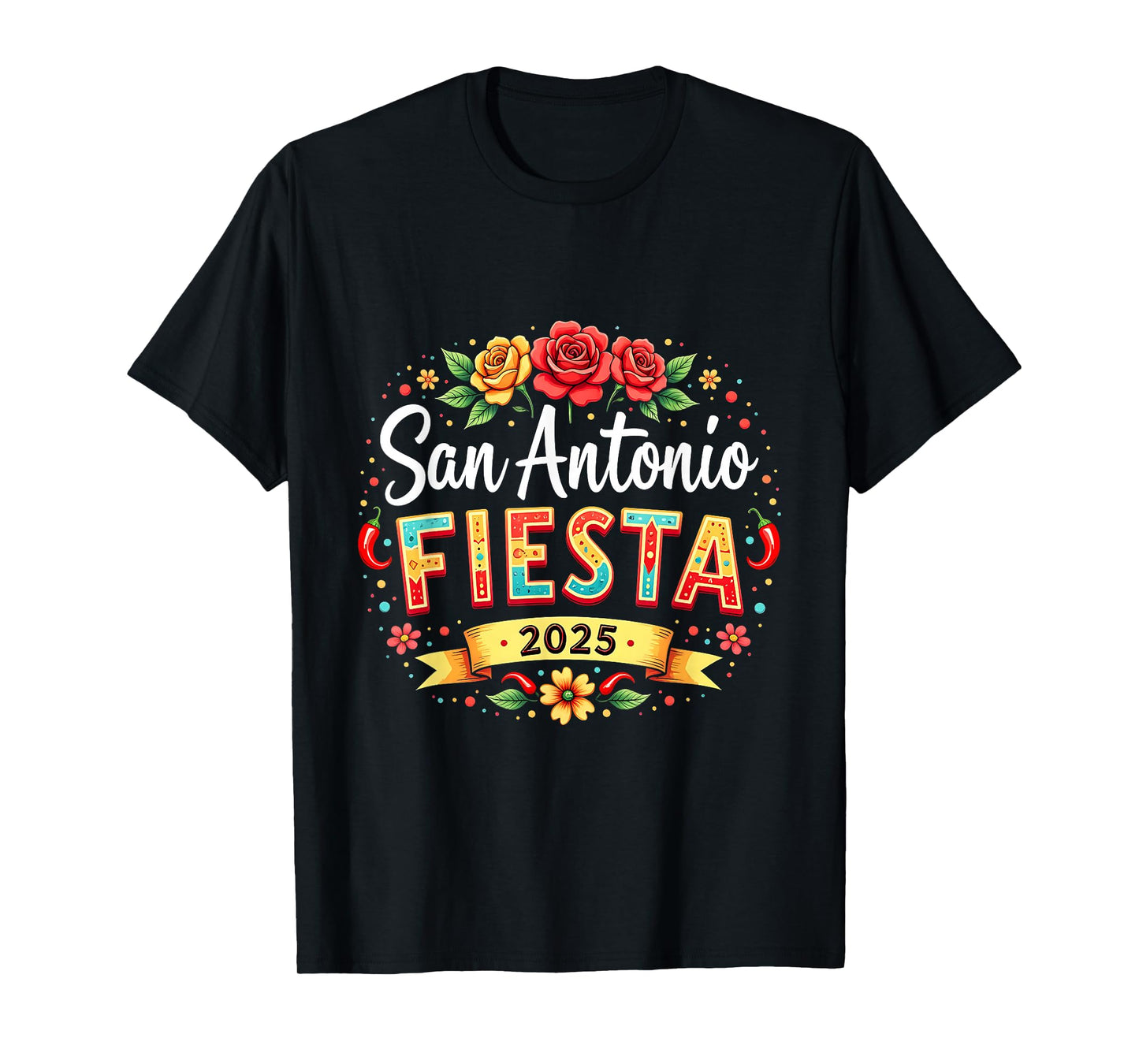 Fiesta 2025 Cinco De Mayo San Antonio Texas Culture T-Shirt