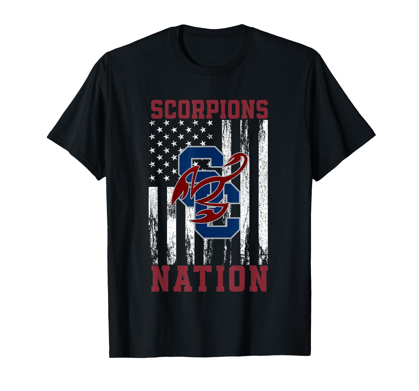 Sand Creek Scorpions Logo Nation HS T-Shirt