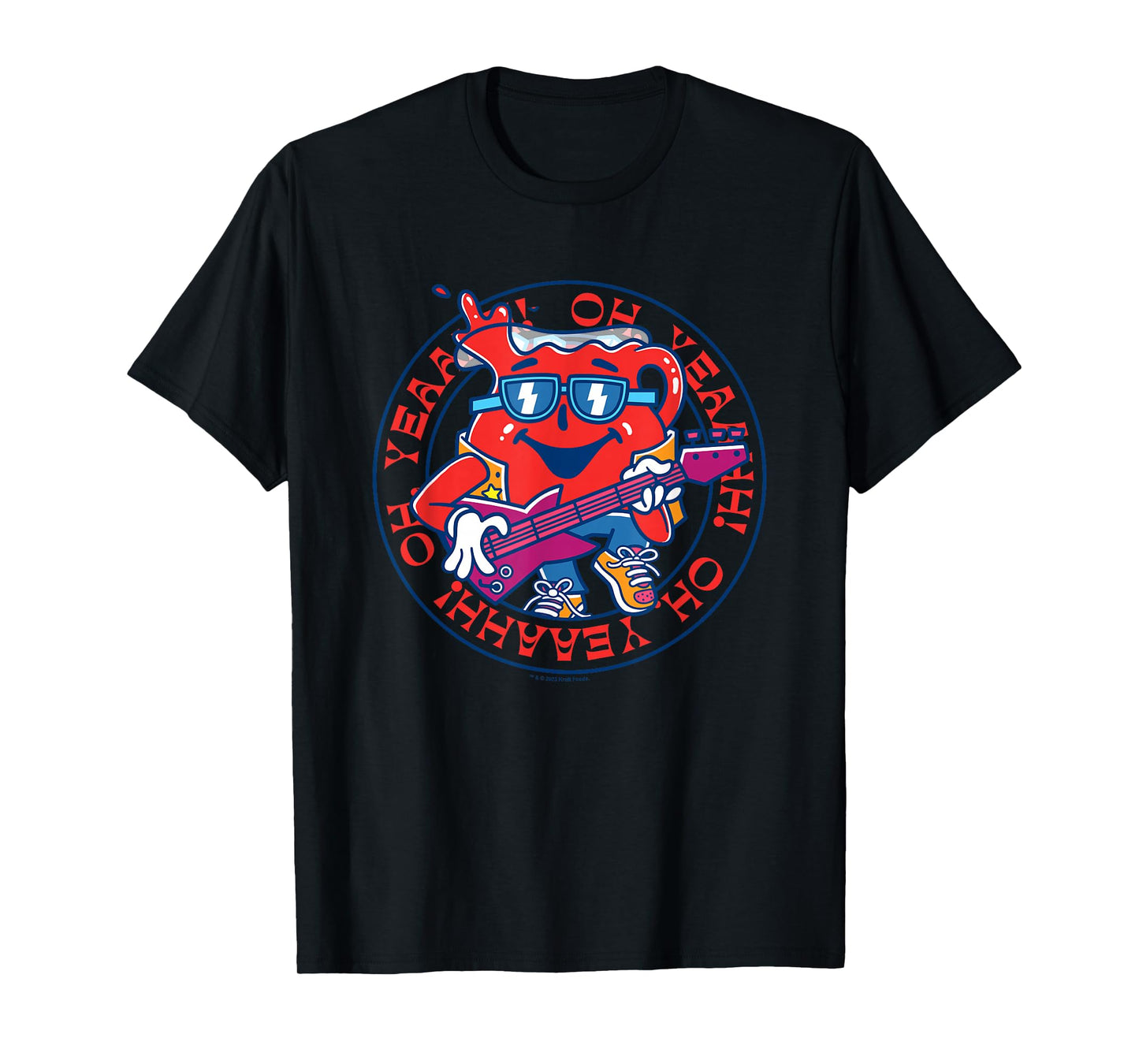 Kool-Aid Since 1927 Oh Yeah Vintage Rock Badge T-Shirt