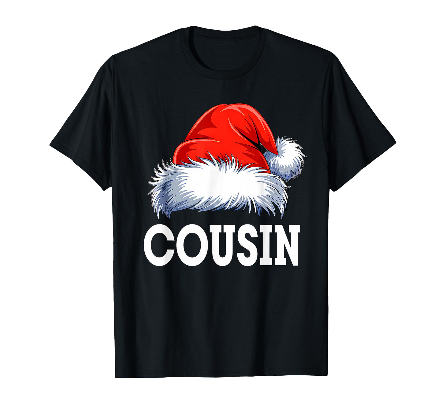 Cousin Santa Christmas Family Matching Pajamas Xmas Squad T-Shirt