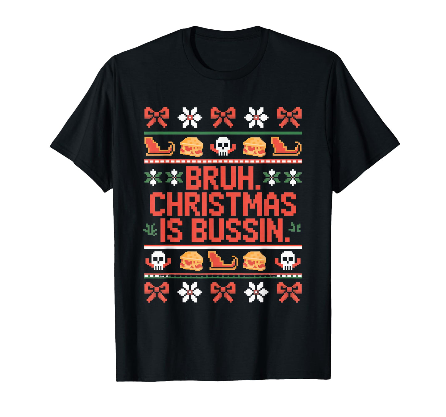 Funny Gen Alpha Gen Z Slang Funny Christmas Sweater T-Shirt