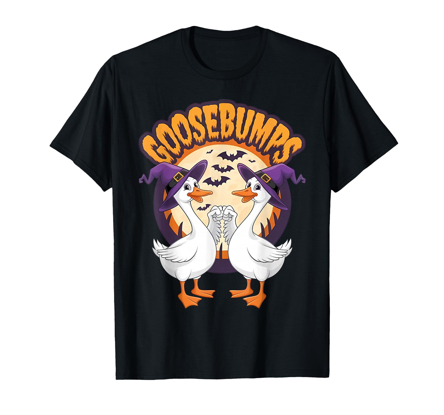 Goose Bumps in Halloween Silly Meme Funny for Everyone T-Shirt