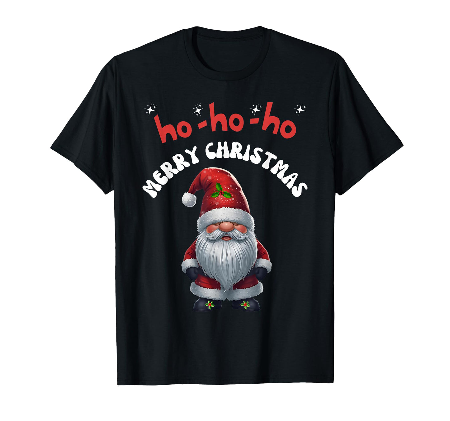 GONK GNOME Merry Christmas Santa Cute T-Shirt