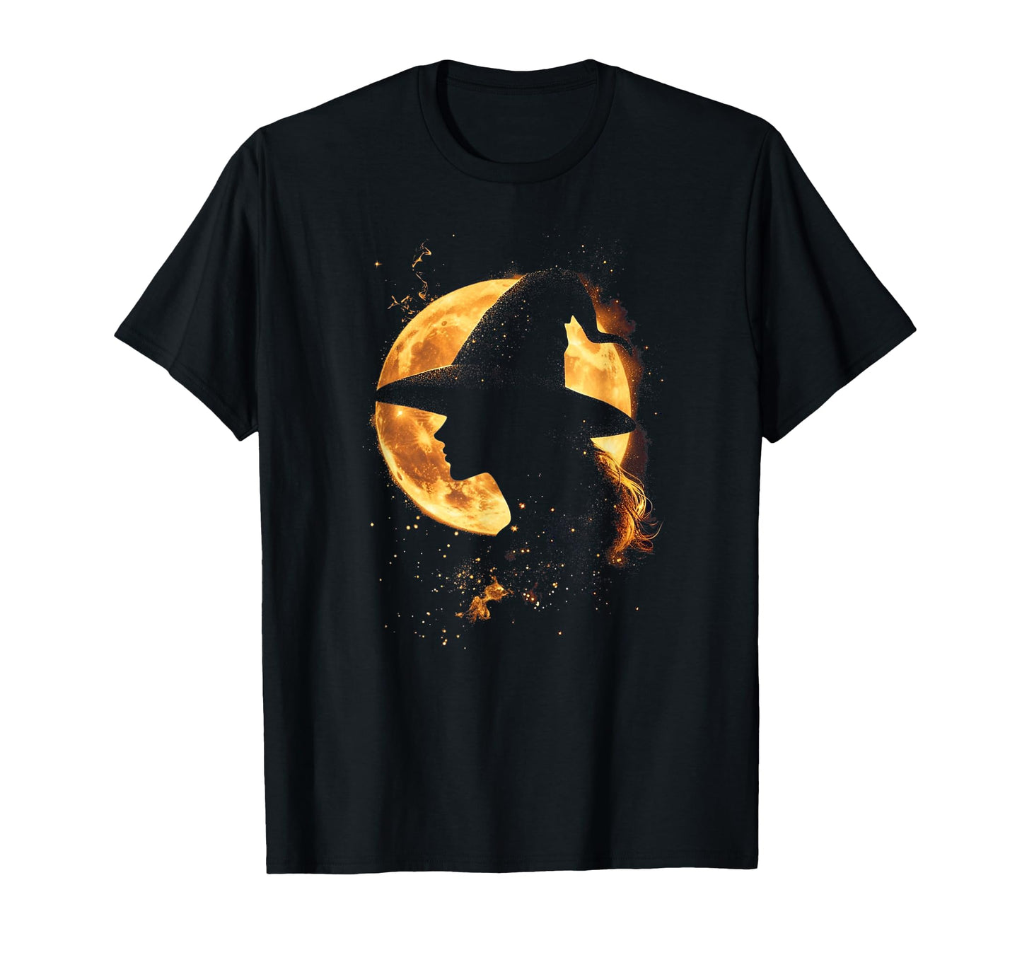 Feelin Witchy Vibes Halloween Vintage T-Shirt