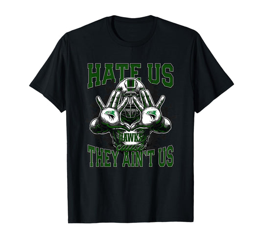 North Lenoir Hawks Logo Hate Us Cause They Ain't HS T-Shirt