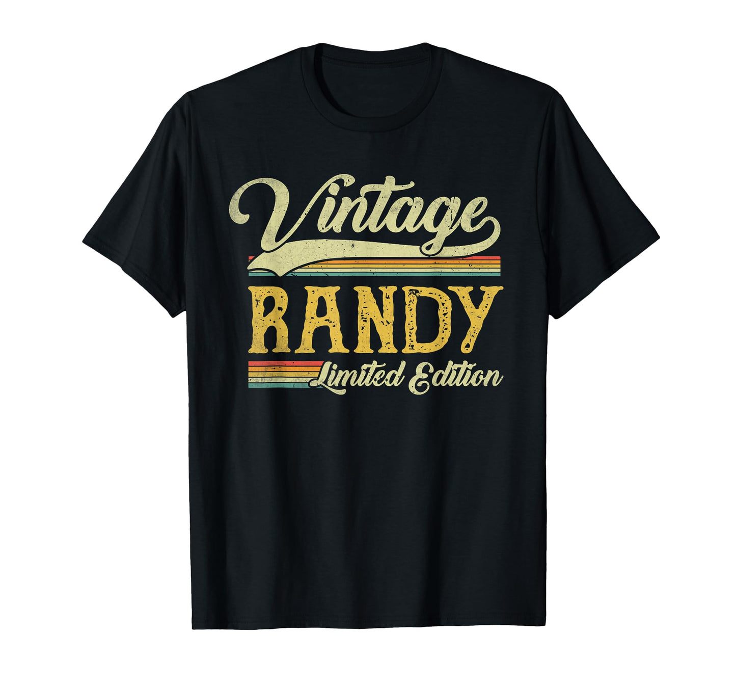 Vintage Randy Name Saying Gifts For Randy Birthday T-Shirt