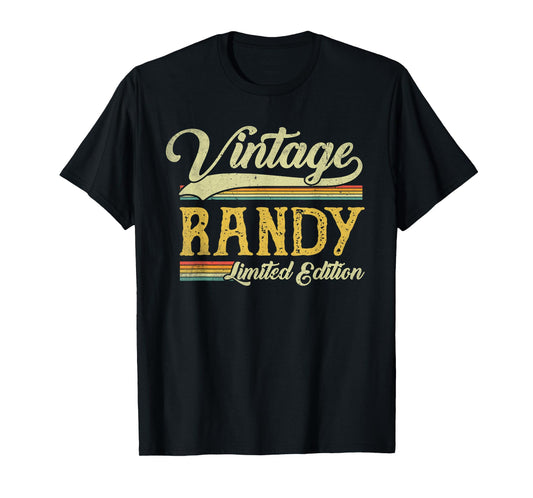Vintage Randy Name Saying Gifts For Randy Birthday T-Shirt