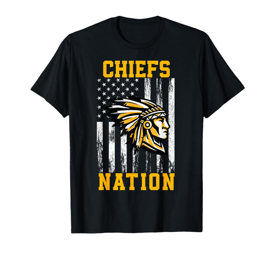 Sequoyah Chiefs Logo Nation HS T-Shirt