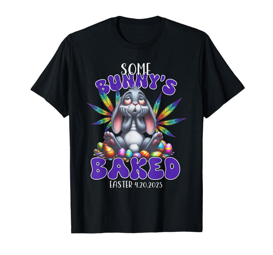 420 Easter Bunny Funny Weed Smoking Rabbit Cannabis 4/20 Day T-Shirt