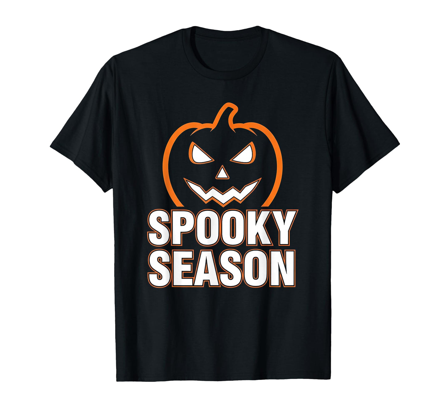 Spooky Season Halloween Pumpkin Graphic Gifts for Men T-Shirt