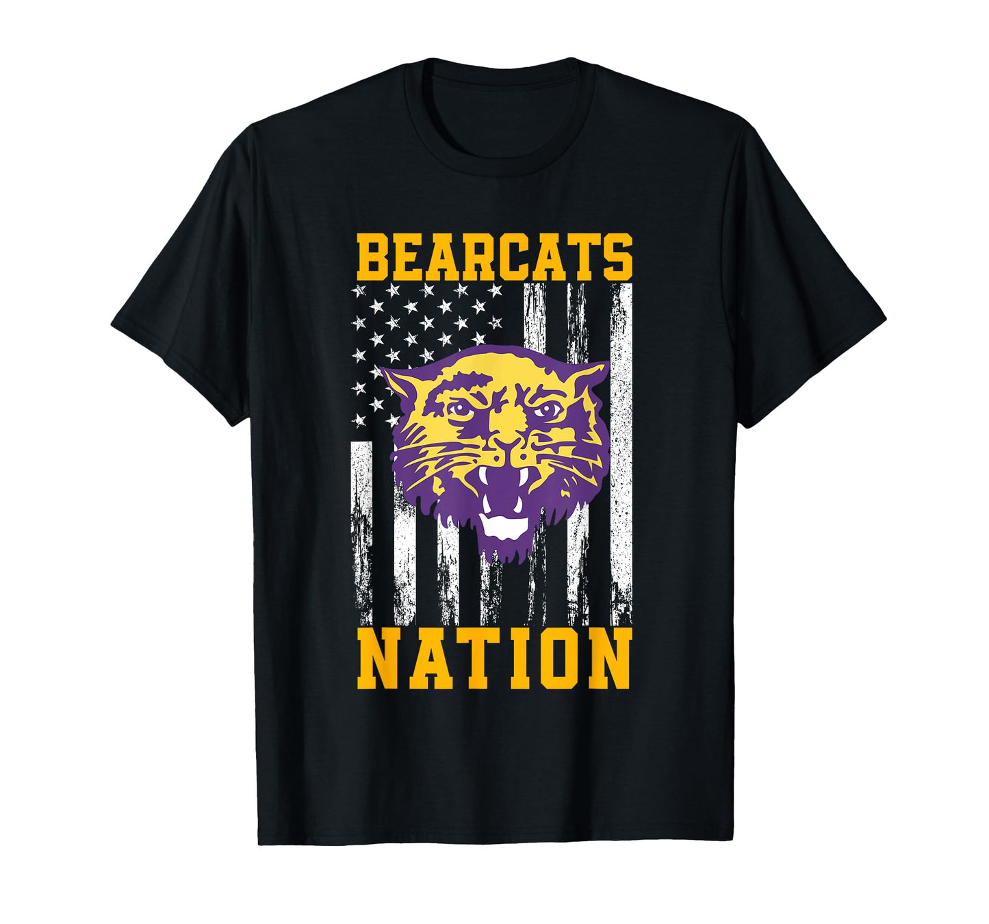 Booneville Bearcats Logo Nation HS T-Shirt