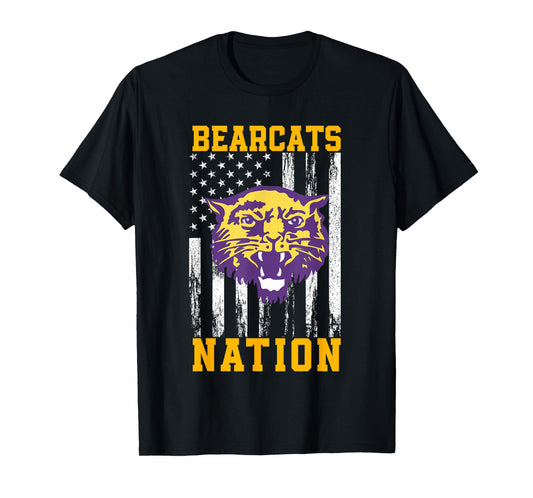 Booneville Bearcats Logo Nation HS T-Shirt