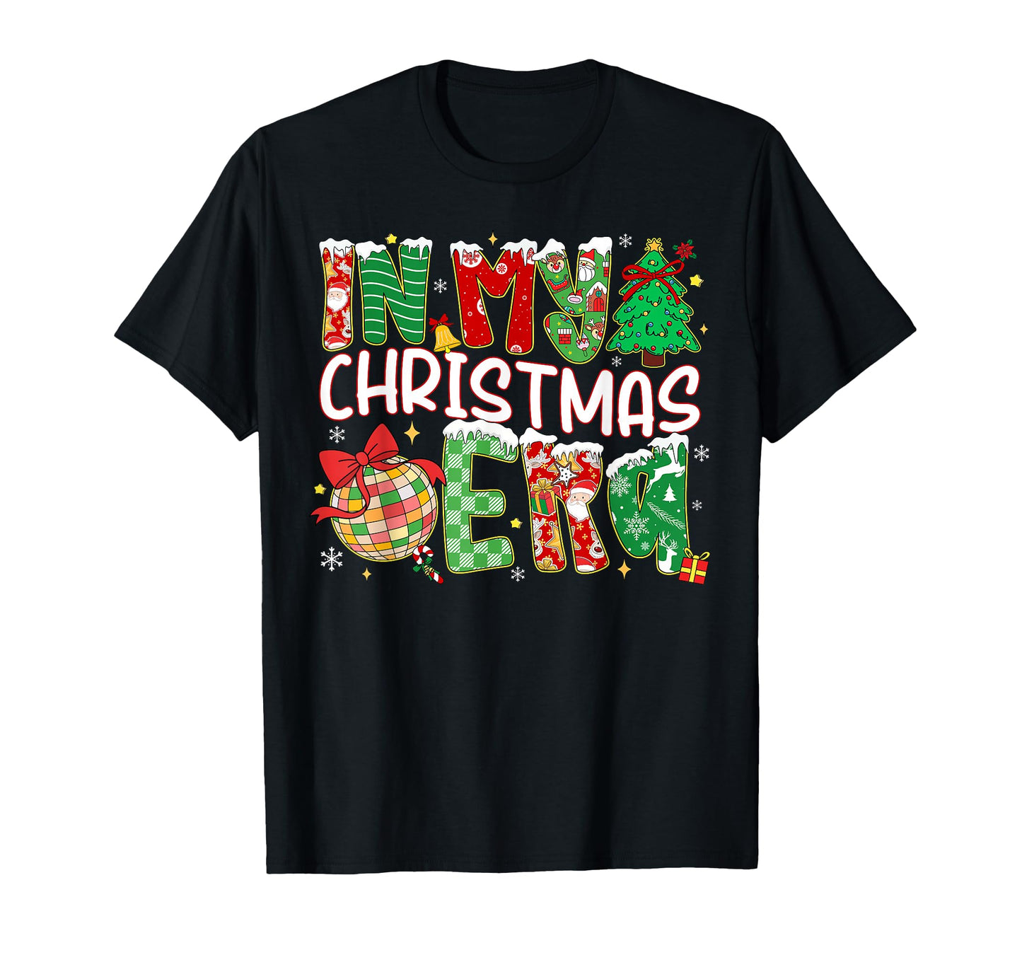 in My Christmas Era Family Matching Merry Christmas Women T-Shirt