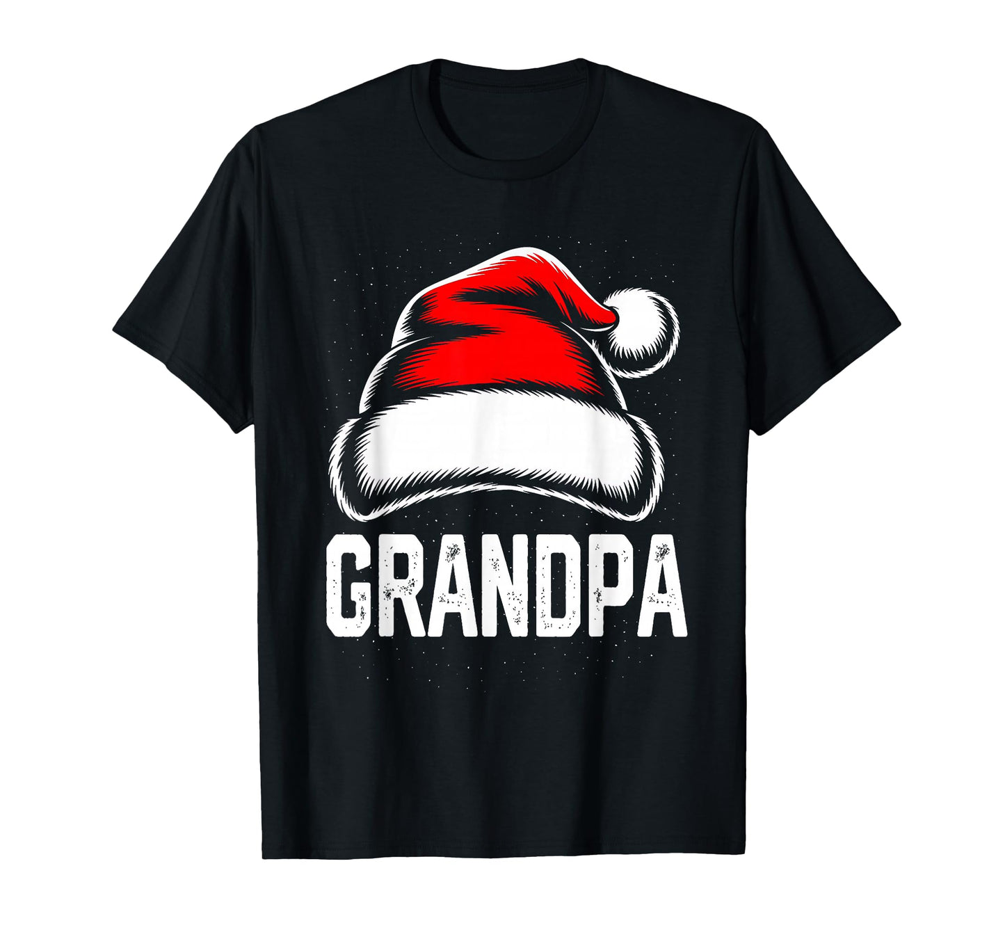 Grandpa Santa Christmas Family Matching Pajamas Xmas Squad T-Shirt