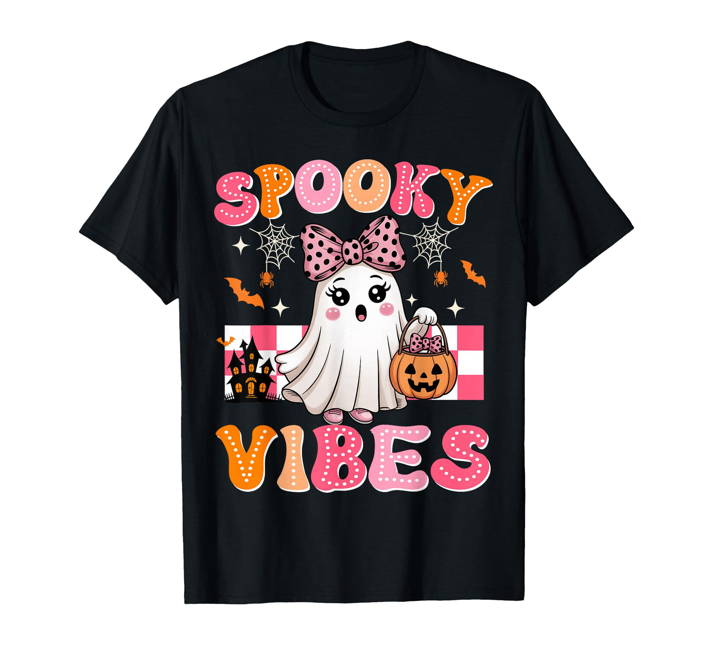 Funny Boo Ghost Pumpkin Halloween Spooky Season T-Shirt