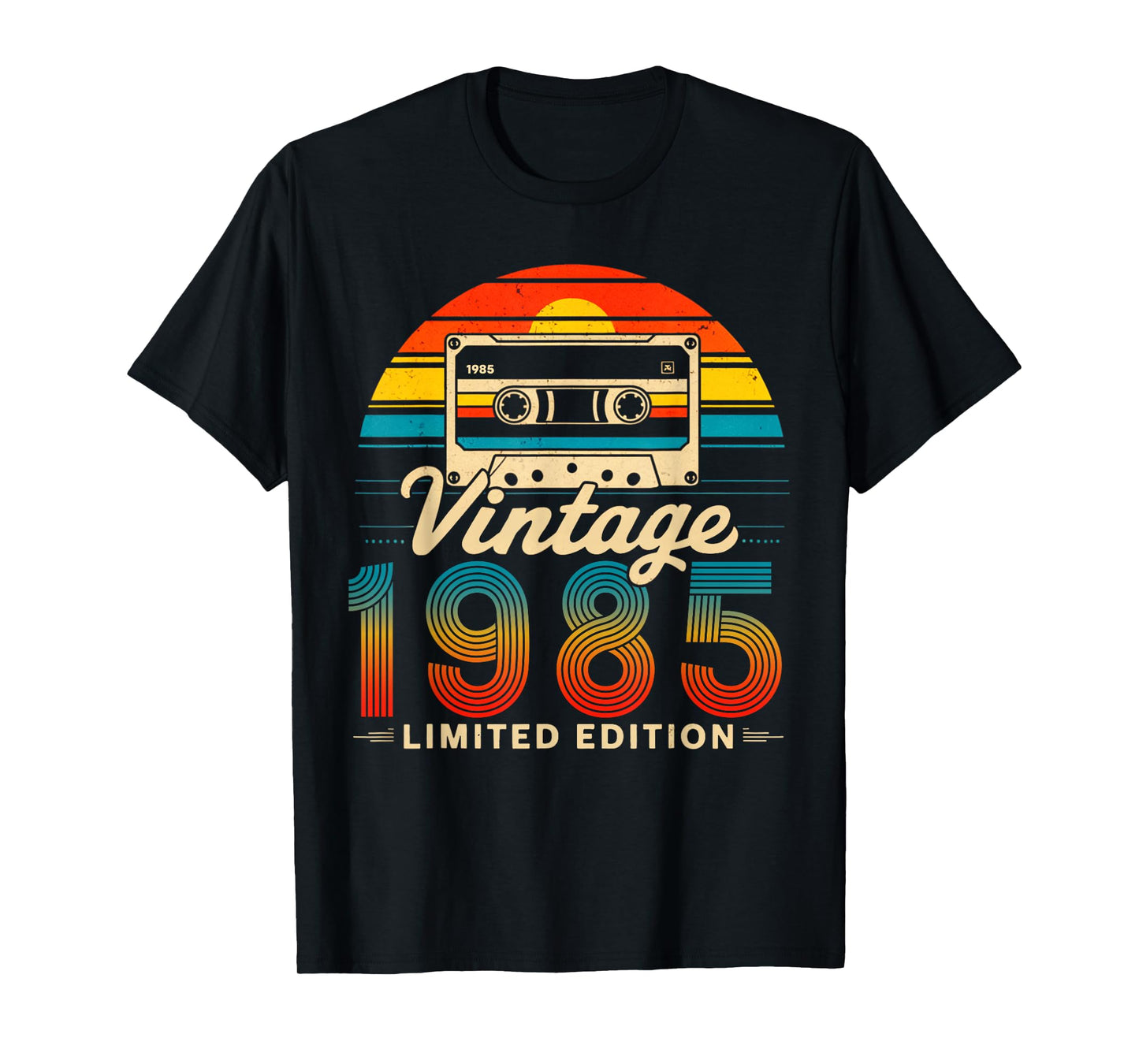 40 Years Old Gifts Vintage Born In 1985 Retro 40th Birthday T-Shirt