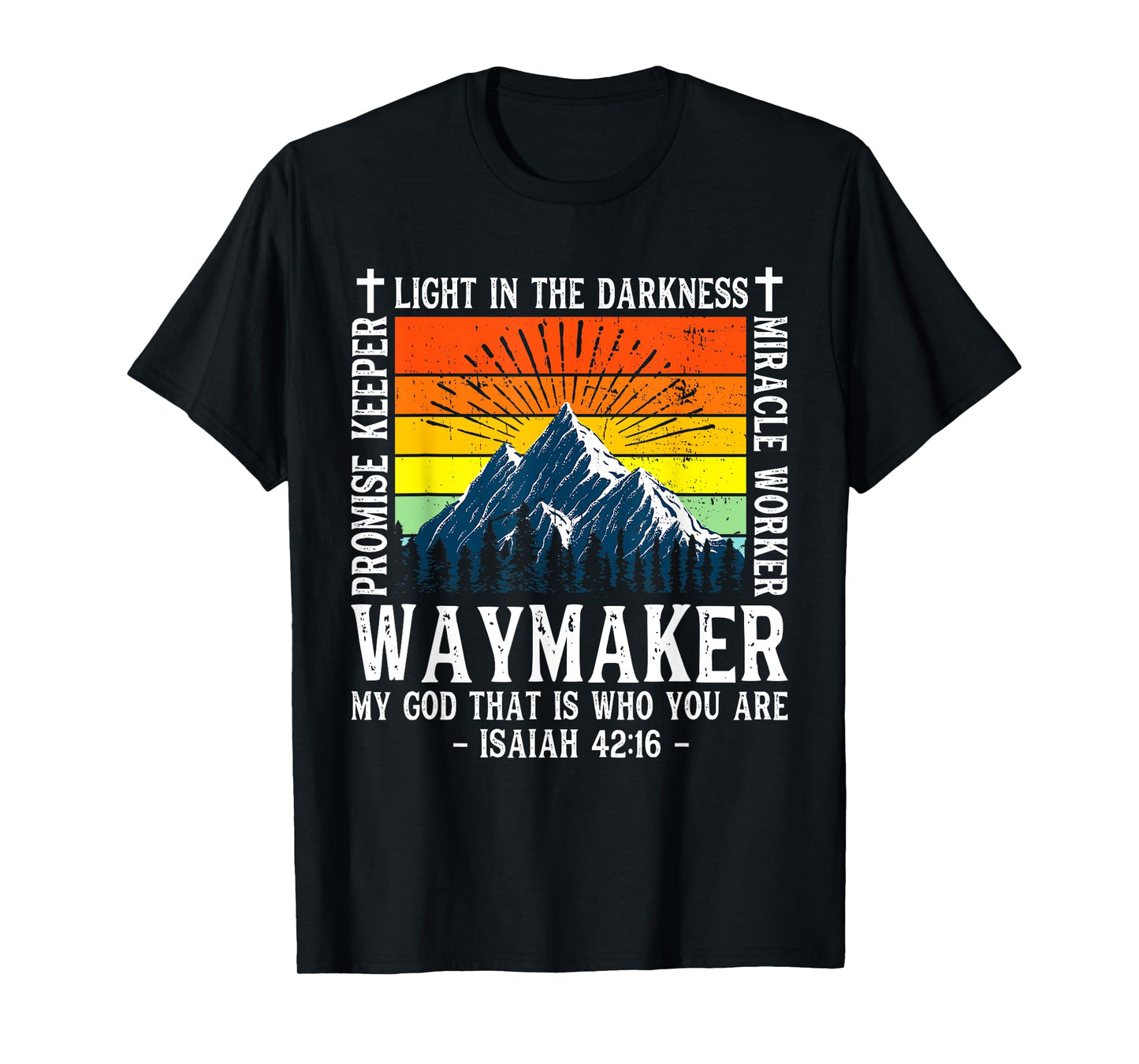Waymaker Miracle Worker Promise Keeper Shirt Christian T-Shirt