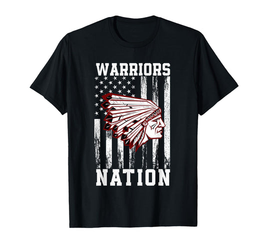 Lebanon Warriors Logo Nation HS T-Shirt