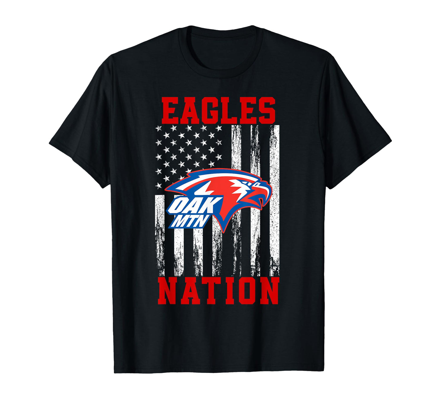 Oak Mountain Eagles Logo Nation HS T-Shirt