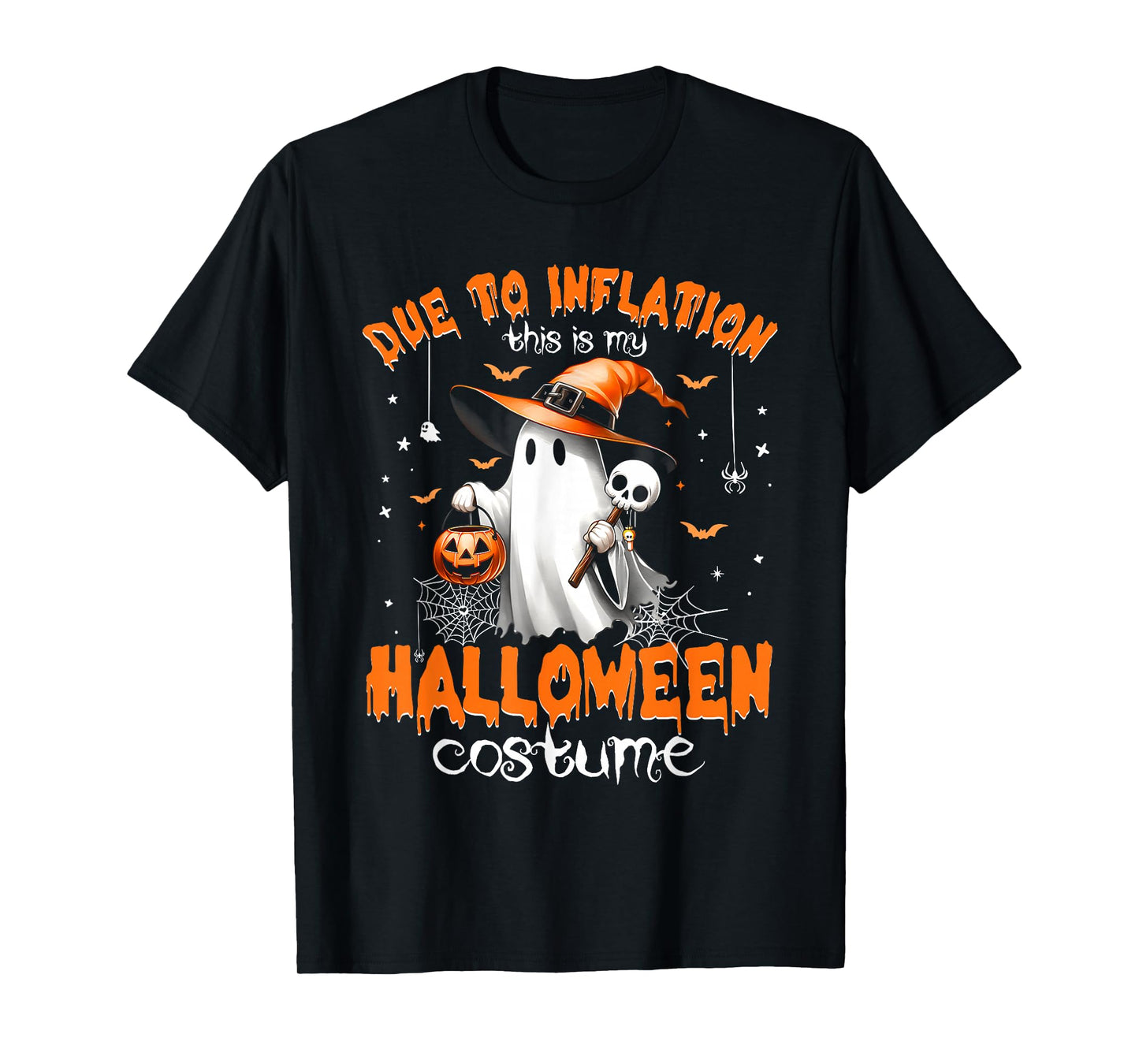 Pumpkin Halloween Costume Men Women Funny Halloween 2025 T-Shirt