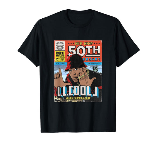 LL Cool J | 1990's R&B Music Artists | Hip Hop 50Th Edition T-Shirt