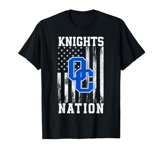 Oak Creek Knights Logo Nation HS T-Shirt