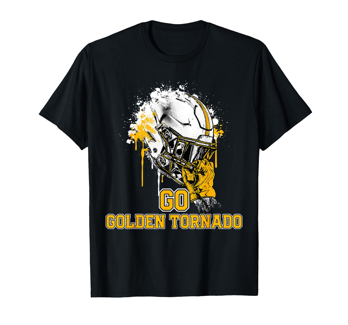 Haynesville Golden Tornado Rising Helmet GO! T-Shirt
