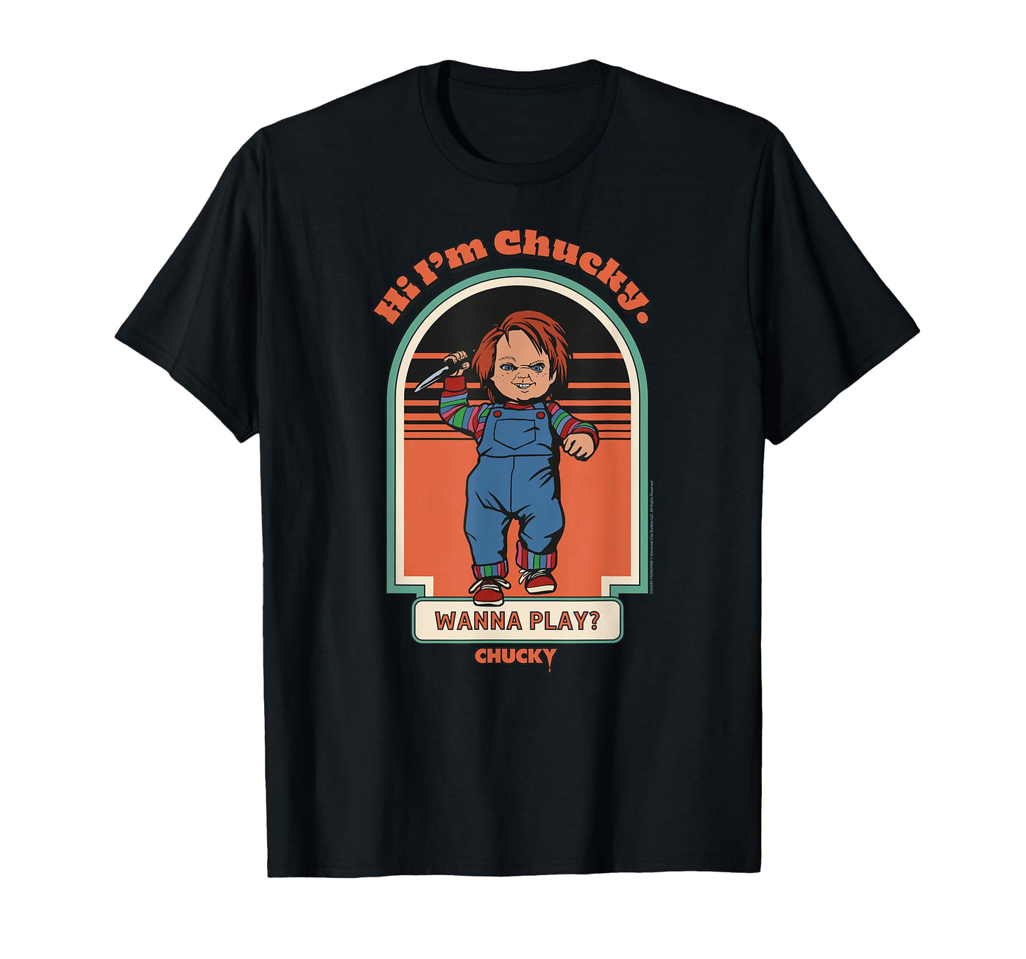 Chucky Hi I'm Chucky Wanna Play Vintage T-Shirt