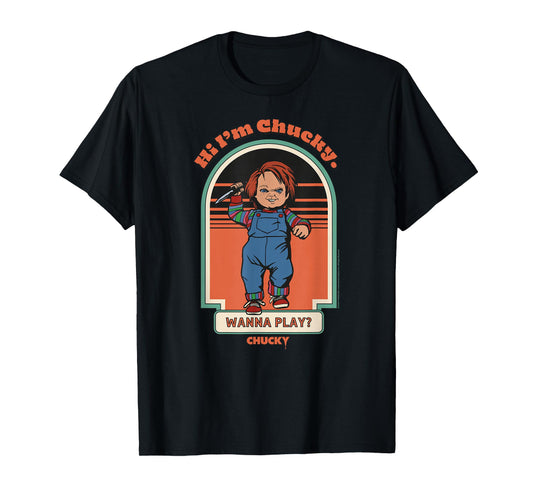 Chucky Hi I'm Chucky Wanna Play Vintage T-Shirt