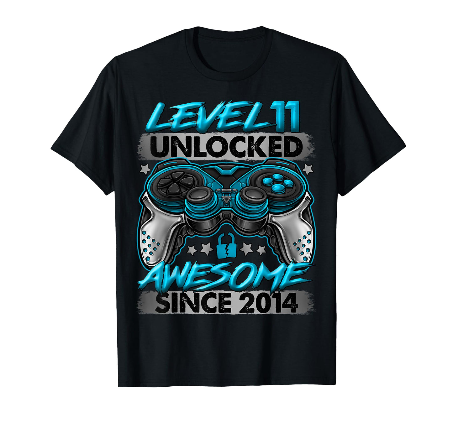 Level 11 Unlocked 11 Year Old Gifts Boys 11th Birthday Boy T-Shirt
