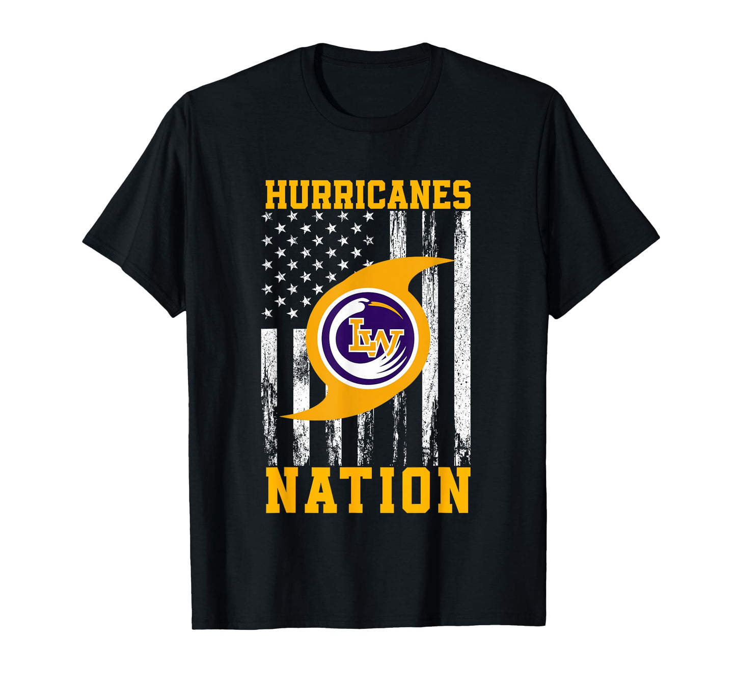 Lake Weir Hurricanes Logo Nation HS T-Shirt