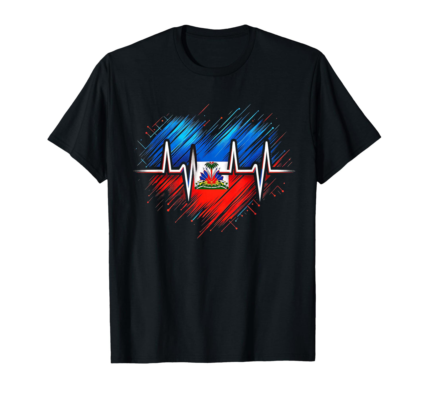 Haitian Flag Day Love Haiti Haitian Haitian Roots Haiti Flag T-Shirt