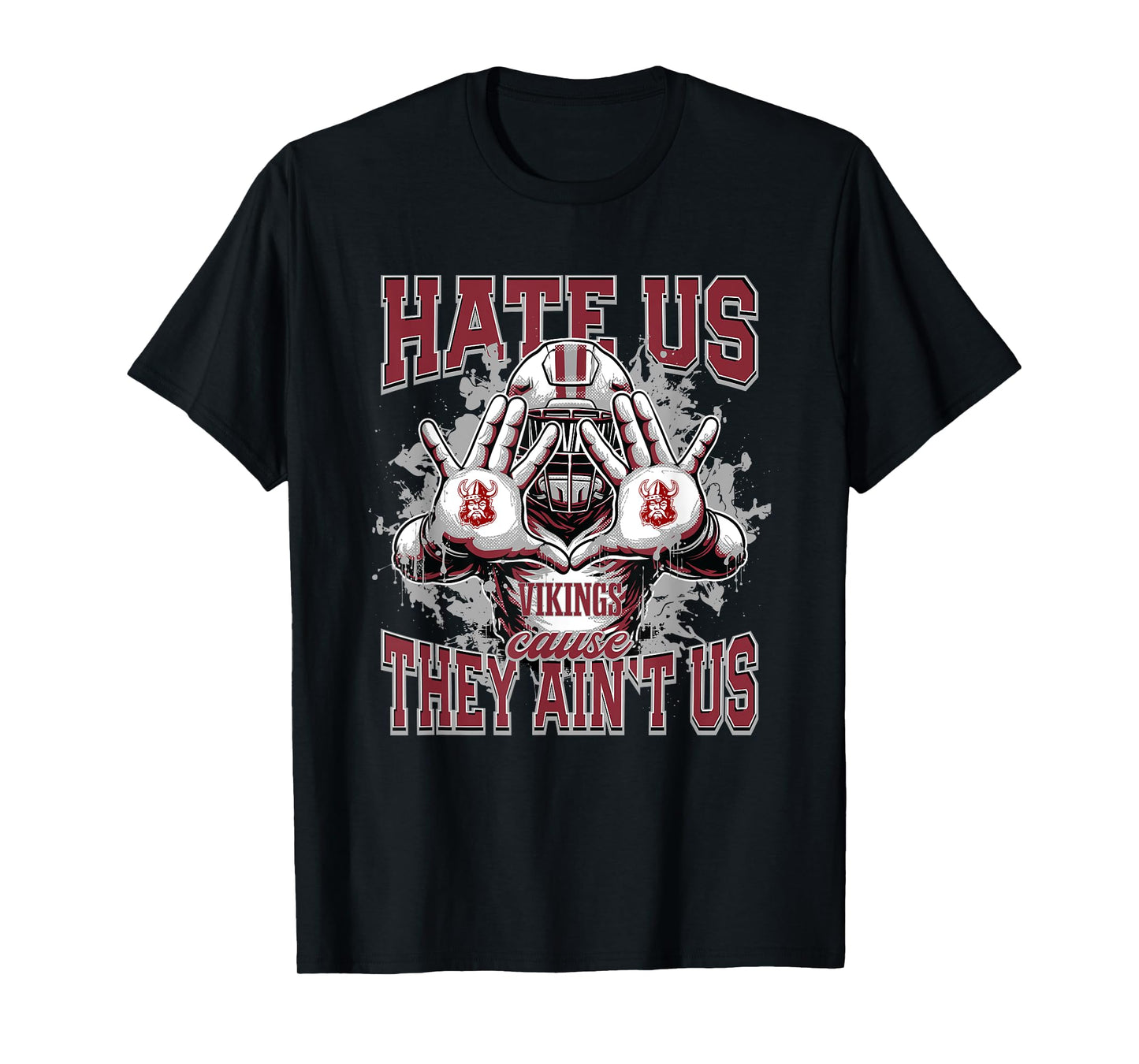 Lowndes Vikings Logo Hate Us Cause They Ain't HS T-Shirt