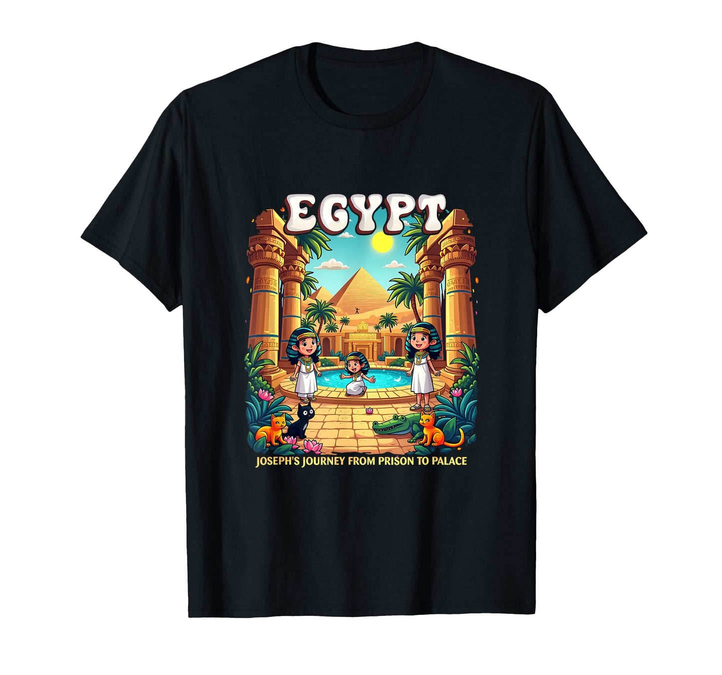 Egypt Adventure Kids VBS 2025 Camp Youth Trip T-Shirt