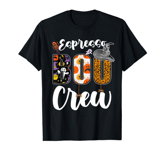Espresso Boo Crew Halloween Match Barista T-Shirt