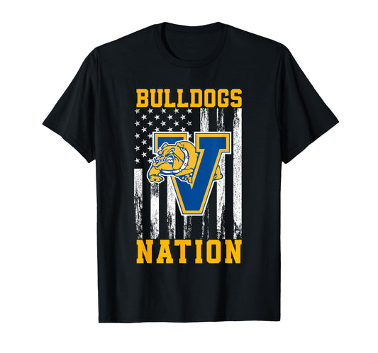 Venus Bulldogs Logo Nation HS T-Shirt
