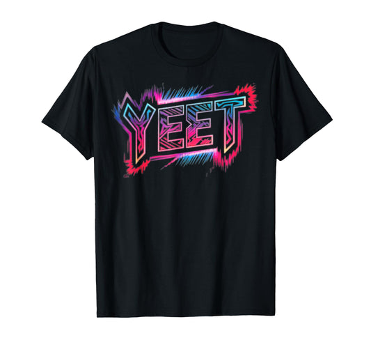 Vintage Yeet Apparel Funny Saying Men Women Kids T-Shirt