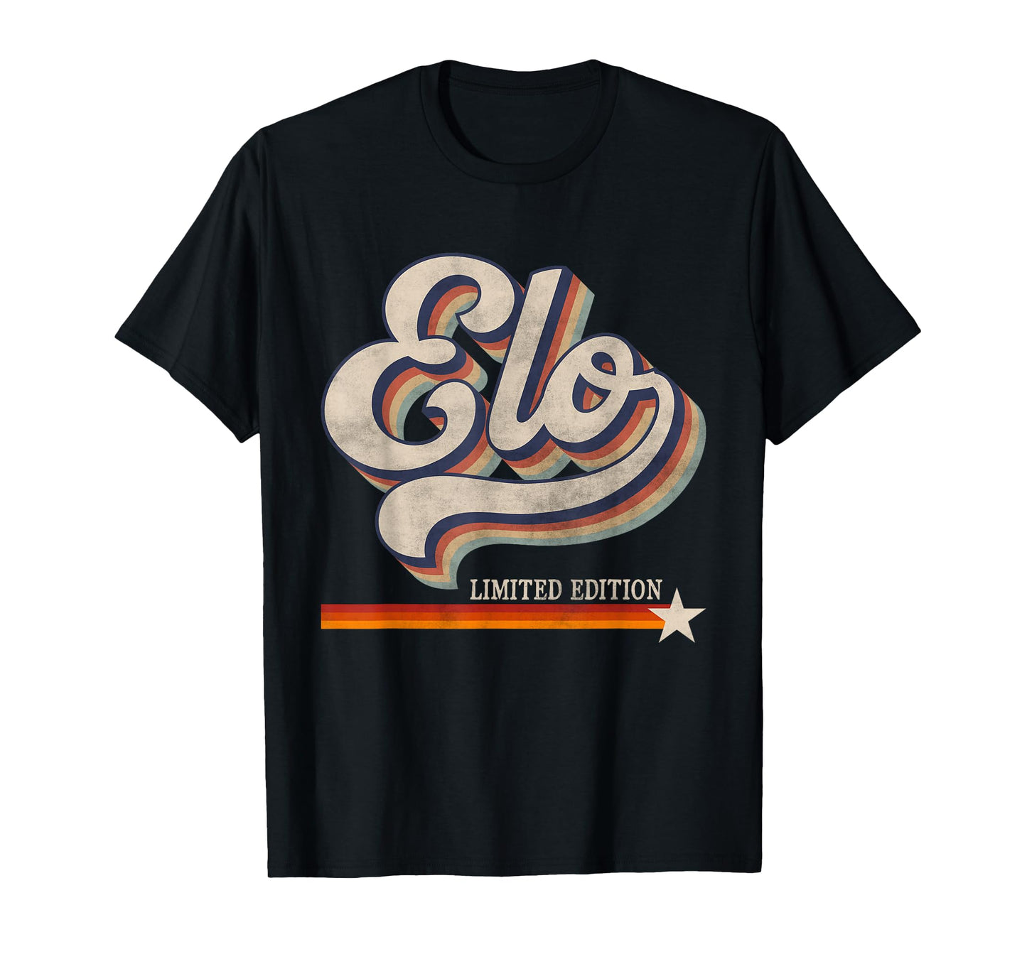 Vintage Elo Proud Name Retro Style Elo Limited Edition T-Shirt