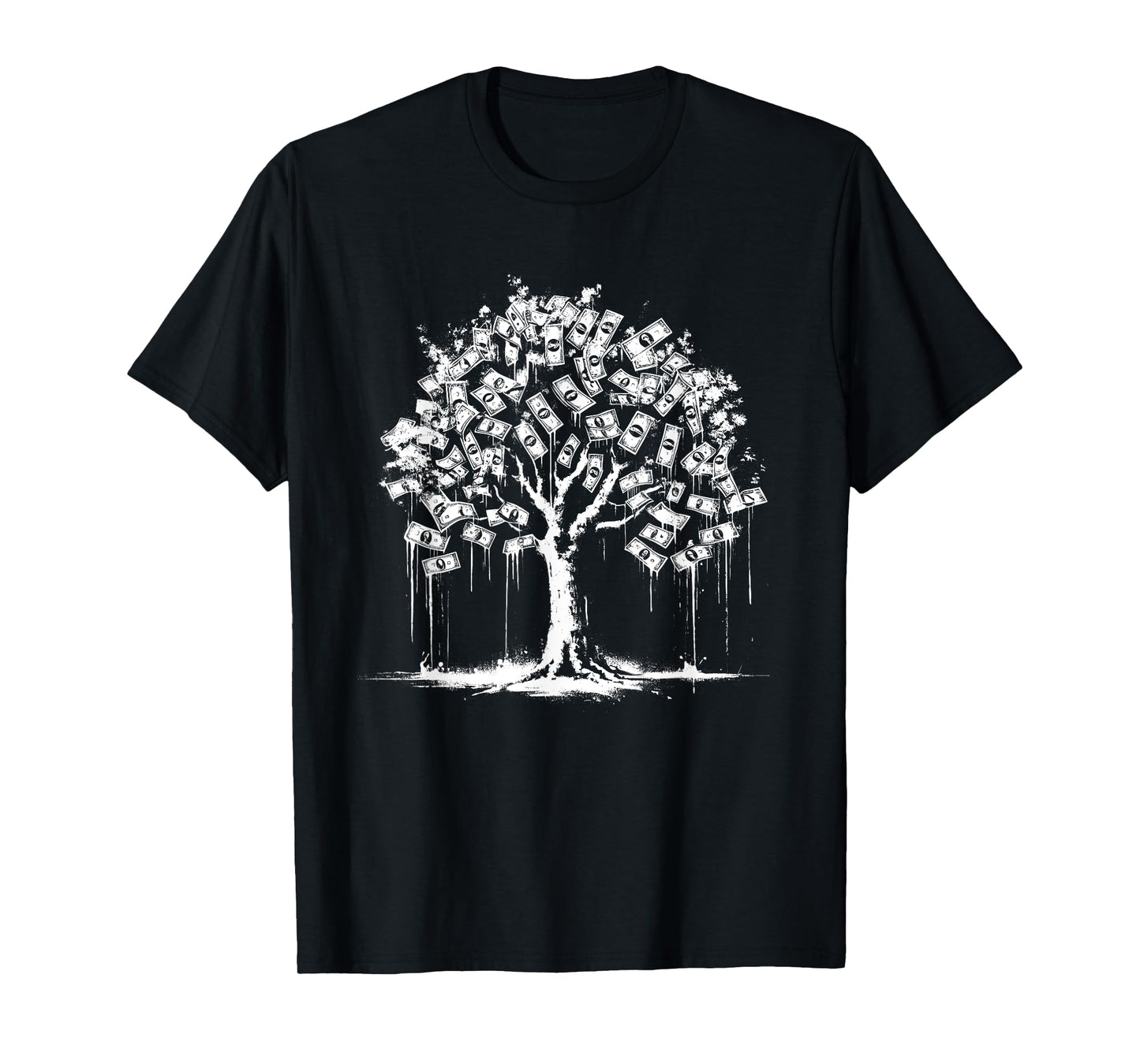 Money-Tree - Vintage Money Graphic Banknotes Lover T-Shirt